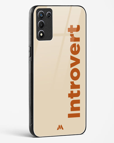 Introvert Glass Case Phone Cover (Realme)