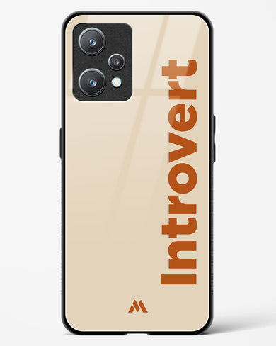 Introvert Glass Case Phone Cover (Realme)