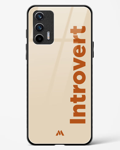 Introvert Glass Case Phone Cover (Realme)