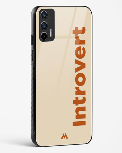 Introvert Glass Case Phone Cover (Realme)