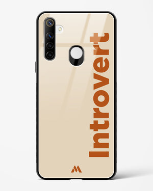 Introvert Glass Case Phone Cover (Realme)