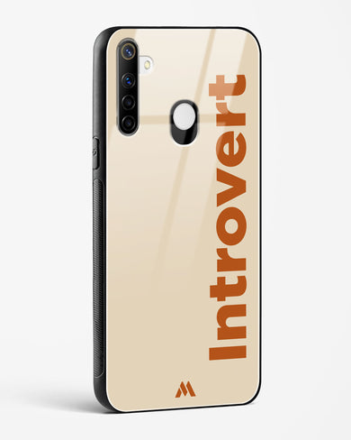 Introvert Glass Case Phone Cover (Realme)