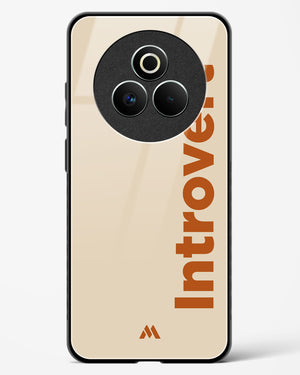 Introvert Glass Case Phone Cover (Realme)