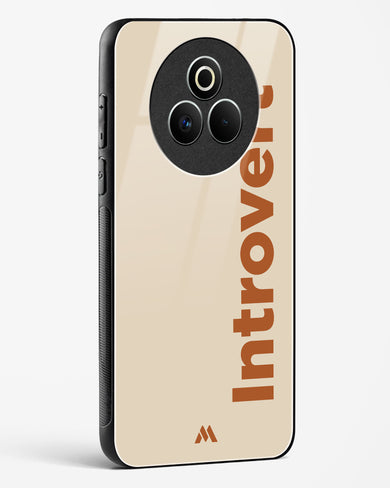 Introvert Glass Case Phone Cover (Realme)