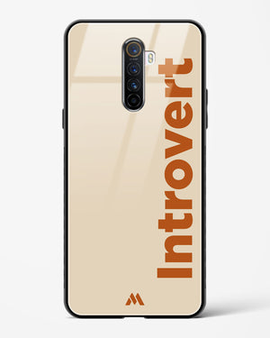 Introvert Glass Case Phone Cover (Realme)