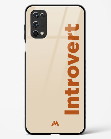 Introvert Glass Case Phone Cover (Realme)