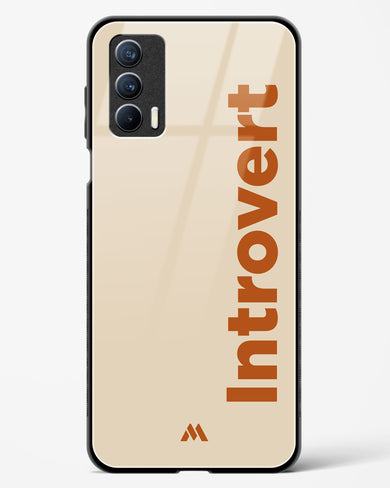 Introvert Glass Case Phone Cover (Realme)