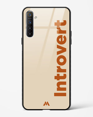 Introvert Glass Case Phone Cover (Realme)