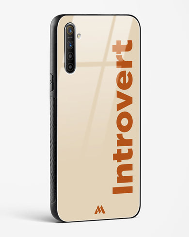 Introvert Glass Case Phone Cover (Realme)