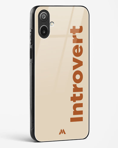 Introvert Glass Case Phone Cover (Samsung)