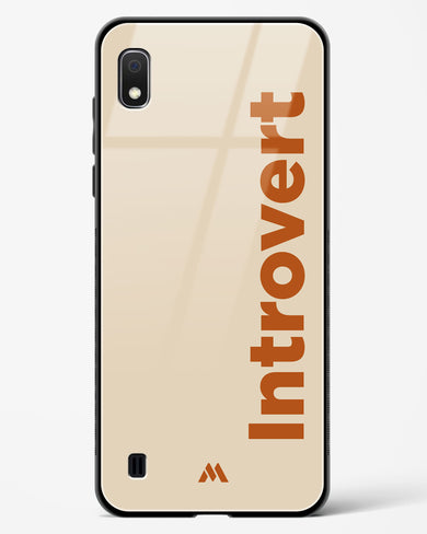 Introvert Glass Case Phone Cover (Samsung)
