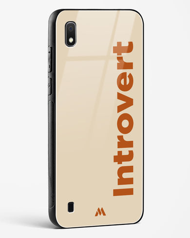 Introvert Glass Case Phone Cover (Samsung)