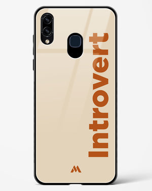 Introvert Glass Case Phone Cover (Samsung)