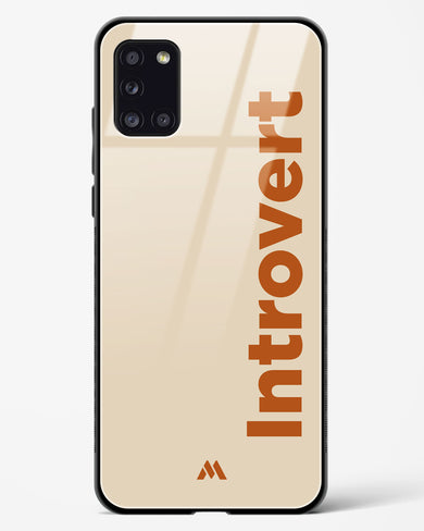 Introvert Glass Case Phone Cover (Samsung)