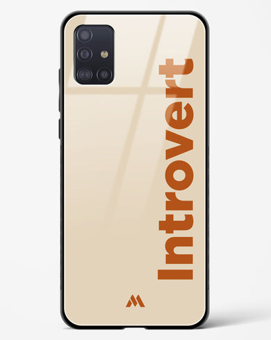 Introvert Glass Case Phone Cover (Samsung)