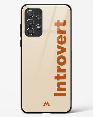 Introvert Glass Case Phone Cover (Samsung)