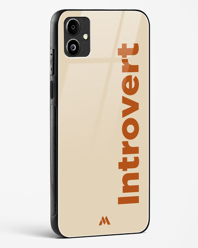 Introvert Glass Case Phone Cover (Samsung)