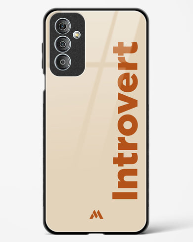 Introvert Glass Case Phone Cover (Samsung)