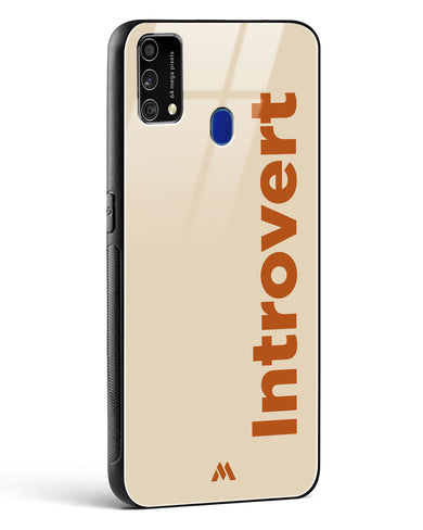 Introvert Glass Case Phone Cover (Samsung)