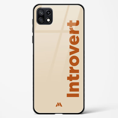 Introvert Glass Case Phone Cover (Samsung)