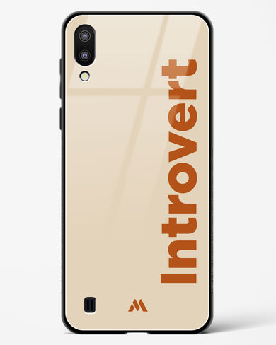 Introvert Glass Case Phone Cover (Samsung)