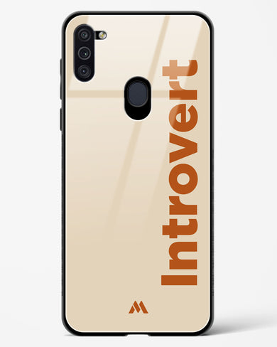 Introvert Glass Case Phone Cover (Samsung)