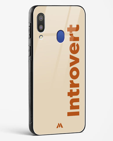 Introvert Glass Case Phone Cover (Samsung)