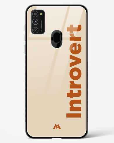 Introvert Glass Case Phone Cover (Samsung)