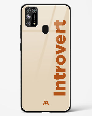 Introvert Glass Case Phone Cover (Samsung)