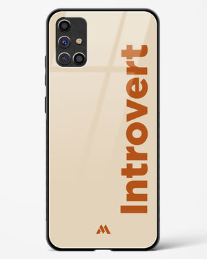 Introvert Glass Case Phone Cover (Samsung)