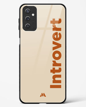 Introvert Glass Case Phone Cover (Samsung)