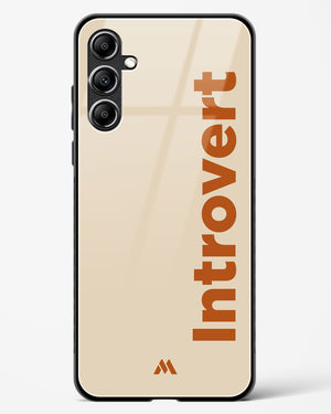 Introvert Glass Case Phone Cover (Samsung)