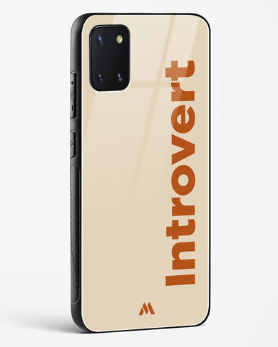Introvert Glass Case Phone Cover (Samsung)