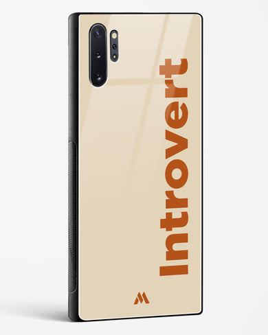 Introvert Glass Case Phone Cover (Samsung)