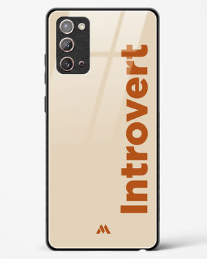 Introvert Glass Case Phone Cover (Samsung)
