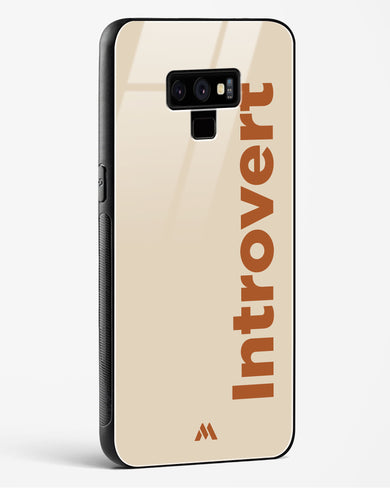 Introvert Glass Case Phone Cover (Samsung)