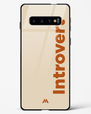 Introvert Glass Case Phone Cover (Samsung)