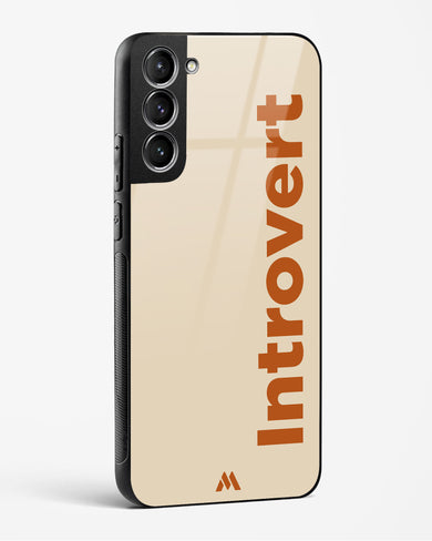 Introvert Glass Case Phone Cover (Samsung)