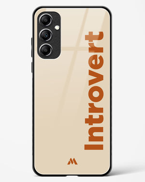 Introvert Glass Case Phone Cover (Samsung)