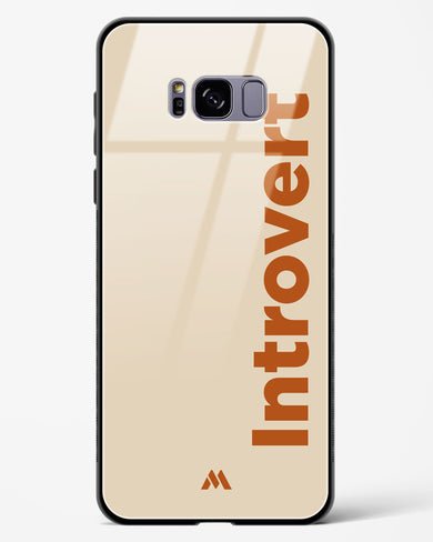 Introvert Glass Case Phone Cover (Samsung)