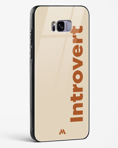 Introvert Glass Case Phone Cover (Samsung)