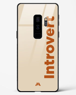 Introvert Glass Case Phone Cover (Samsung)