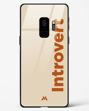 Introvert Glass Case Phone Cover (Samsung)