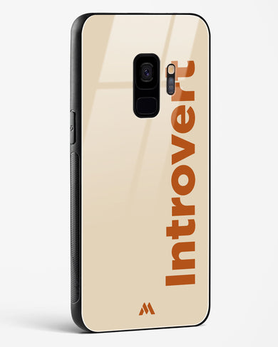 Introvert Glass Case Phone Cover (Samsung)