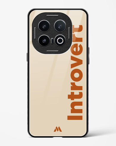 Introvert Glass Case Phone Cover (Vivo)