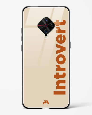 Introvert Glass Case Phone Cover (Vivo)