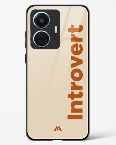 Introvert Glass Case Phone Cover (Vivo)