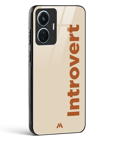 Introvert Glass Case Phone Cover (Vivo)