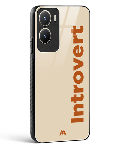 Introvert Glass Case Phone Cover (Vivo)