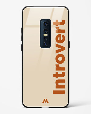 Introvert Glass Case Phone Cover (Vivo)